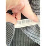 Quince  Organic Cotton Fisherman Crew Sweater Charcoal Size L Photo 3