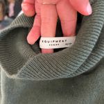 Equipment  Femme Dress Women XS Green Oscar Sweater TurtleNeck 100% Cashmere Photo 6