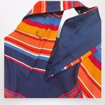 Shoshanna Striped Silk Blend Knee Length Dress Size 4 Multicolor Party Colorful Photo 7