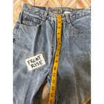 Vtg 80s Jordache Basics Acid Wash Denim Jeans High Waist Bow Ankle Zipper 11/12 Blue Size undefined Photo 6