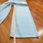 NWT MOTHER Women's Snacks! High Waisted Pushpop Cuff Crop Jeans size 23 Blue Photo 10