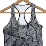 Lululemon  Black White Cool Racerback Tank Top Womens 6 Geometric Athleisure Photo 1