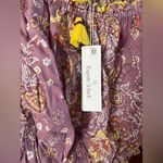 Poupette St. Barth  mini top rachel off shoulder purple size medium NWT Photo 4