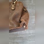 Michael Kors Brown Snake Skin Purse Photo 3