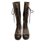 Sorel Cate The Great Wedge Tall Boot Lace Up, Sz 9.5 Photo 7