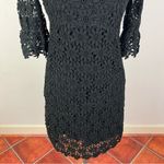 Lilly Pulitzer Shayna Black Crochet Midi Dress Photo 4