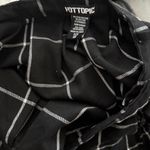 Hot Topic Black Plaid Skater Skirt Women's M Grunge / Emo / Schoolgirl Photo 2