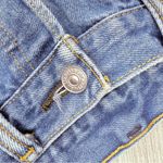 Levi's Vintage Levi Jean short shorts denim fringe detail cut off shorts 501 small Photo 1