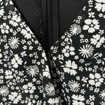 Cato Black and white floral romper Photo 5