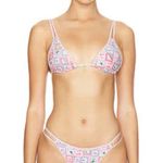 Kulani Kinis  Tein Strap Bralette Bikini Top Size Medium New W/ Tag Citron Coast Photo 2