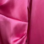 ZARA  hot pink satin dress Photo 1