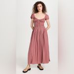 Free People  Feeling Bonita Strappy Back Maxi Dress in Mocha Slice Size small NWT Photo 2