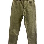 Urban Outfitters BDG High-Waisted Slim Straight Jean in Washed Green Women's 29 Photo 3
