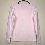 Loft Women’s Mon Doux Amour Graphic Print Pink White Cozy Comfy Sweatshirt Photo 4