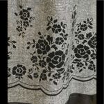 GNW black and gray tweed floral skirt small. Photo 2