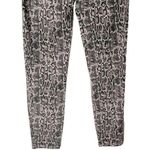 Spanx Jeanish Leggings Snakeskin Snakeprint Black Taupe Women’s Size Medium Photo 6