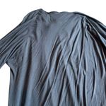 Alice + Olivia  Base Dark Grey Stretch Dress Cowl Neck 3/4 Sleeves Size Medium Photo 7