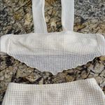 SheIn Cream Textured Pencil Skirt with matching bandeau tie back top Photo 8