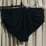 Terra & Sky Women's Plus Size Ruched High Waist Bikini Bottom Photo 4