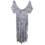 FOR THE REPUBLIC Woman 2X Floral Smocked Off Shoulder Jumpsuit NWT Cottagecore Photo 8