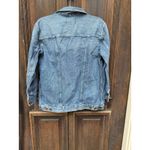Madewell Oversized Jean Jacket XS Blue Classic Denim Photo 4