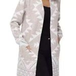 Frye  Women's The Cozy‎ Cardigan, Tan (Oatmeal Combo), Size M AZTEC Photo 1