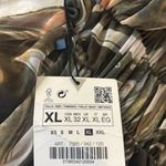 ZARA  Ruched Marble Print Dress Photo 2