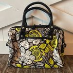 Vera Bradley  Yellow, Black and White Shoulder Bag Photo 3