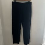 Athleta - Brooklyn Lined Ankle Pants Black Casual Travel Comfort Pull On Pants Photo 1