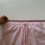 Victoria's Secret Victoria’s Secret Pajama Pants Womens Small Pink White Striped Lounge Bottoms Photo 5