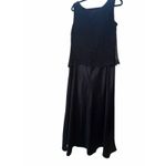 Navy Sparkle and Satin Gown Photo 11