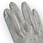 Vintage 1960s Women’s White Pearl Beaded Gloves Photo 2