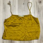 Diane Von Furstenberg  Gold Silk Cami Top Women’s 4 Photo 0