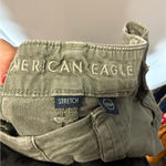 American Eagle  Stretch 360 Super High Rise Baggy Wide Leg Cargo Utility Pant 0‎ Photo 5