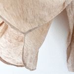 J. McLaughlin  Britt Linen Button Shirt in Cedar Tan Photo 6