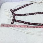 H&M COACHELLA White Sleeveless Ruffled Tank Top Cotton Size 4 Photo 8