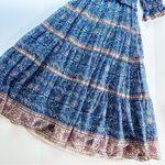 NEW Sea New York Women’s Rosita Cotton Puff Sleeve Smocked Dress Blue Size XXS Photo 5