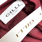 Gilli Asymmetrical Cold Shoulder Relaxed Pullover Top Berry Red Size 2X NWT Photo 7