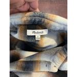 Madewell Flannel Westlake Shirt in Allen Plaid, Size S Photo 8