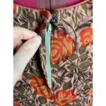 dress floral rust brown boho midi Orange Photo 4