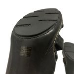 Me Too  Frances Black Leather Strappy Sexy Knot Sandal, Sz 8.5 Photo 12