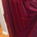Long sleeve crewneck burgundy velvet dress Purple Size M Photo 1
