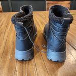 Eddie Bauer  Warm Lined Cushioned Siren Winter Boot Black Rubber Sz 9 New Photo 8