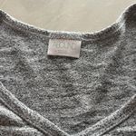 Abound  Heather Gray V-Neck Short Sleeve Tee Photo 1