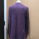 LA Hearts  purple knitted open cardigan Photo 3