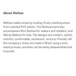 Melissa  Model Jelly Sandals, Block Heel Shoes, Size 9 NEW w/o Box Photo 7