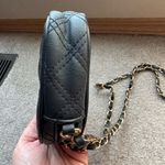 Gina Concepts Small Black Quilted Crossbody Purse With Chain Strap Photo 6