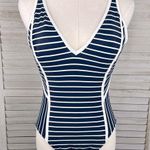 Tommy Hilfiger One Piece Swimsuit Navy/White Stripes-10 Photo 0