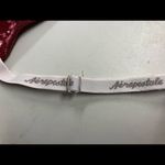 Aeropostale , Bralette, wine & white, padded, size 36B, crochet band, Photo 8