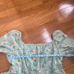 Torrid Cotton Clip Dot Blouson Sleeve Smocked Long Sleeve Top Floral Print 2XL Photo 7